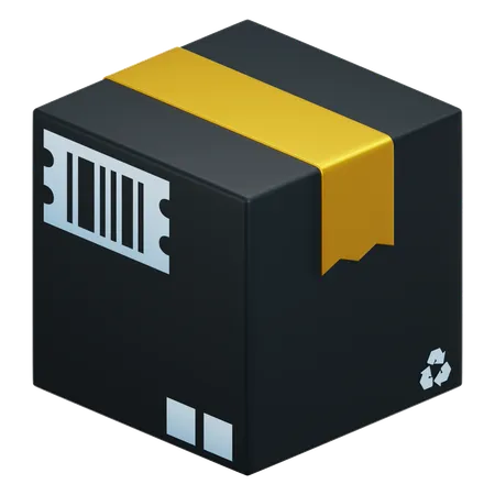 Boîte à colis  3D Icon