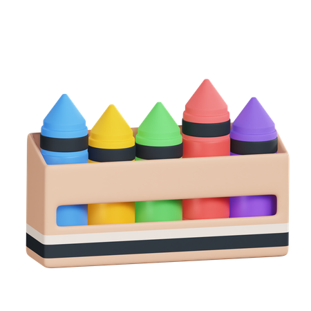 Boîte à crayons  3D Icon