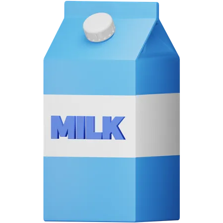 Boîte à lait  3D Icon
