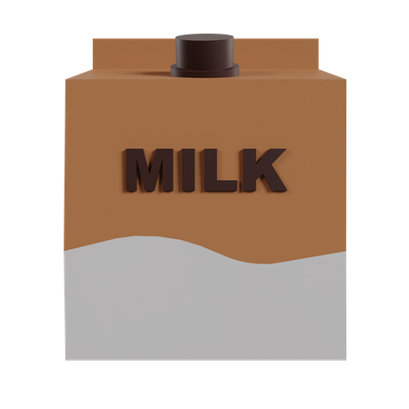 Boîte à lait  3D Icon
