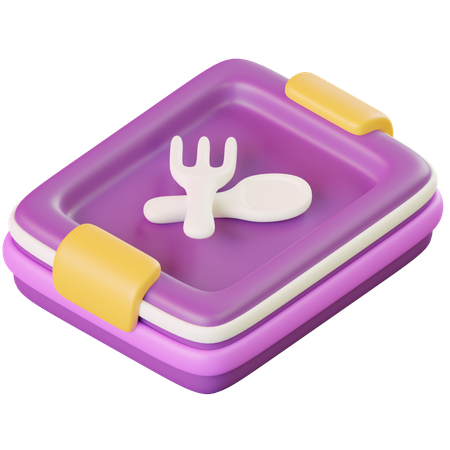 Boîte à déjeuner  3D Icon