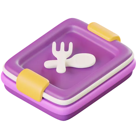 Boîte à déjeuner  3D Icon