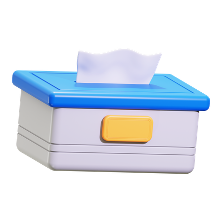 Boîte à mouchoirs  3D Icon