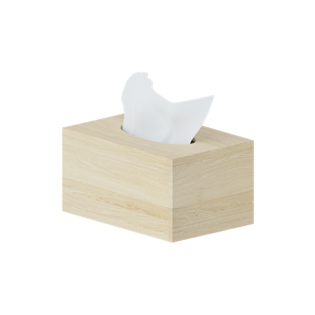 Boîte à mouchoirs  3D Icon