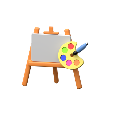 Boîte à outils de l'artiste  3D Icon