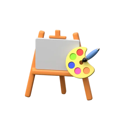 Boîte à outils de l'artiste  3D Icon