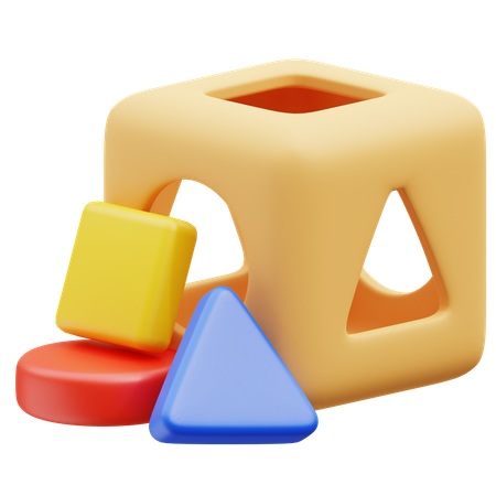 Boîte à puzzle  3D Icon