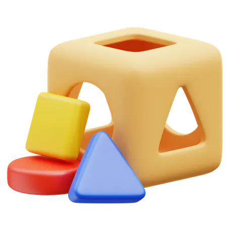 Boîte à puzzle  3D Icon