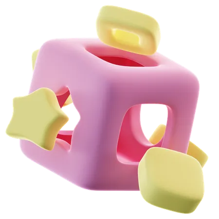 Boîte à puzzle  3D Icon