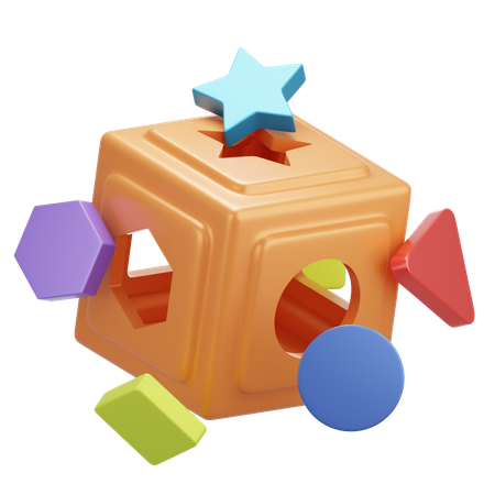 Boîte à puzzle  3D Icon