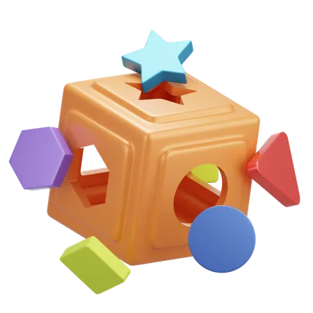 Boîte à puzzle  3D Icon