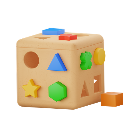 Boîte à puzzle  3D Icon