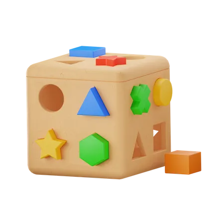 Boîte à puzzle  3D Icon