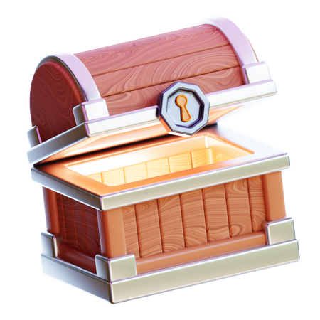 Coffre au trésor  3D Icon