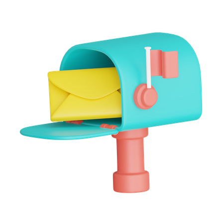 Boîte aux lettres  3D Icon