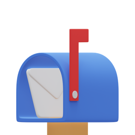 Boites aux lettres  3D Illustration