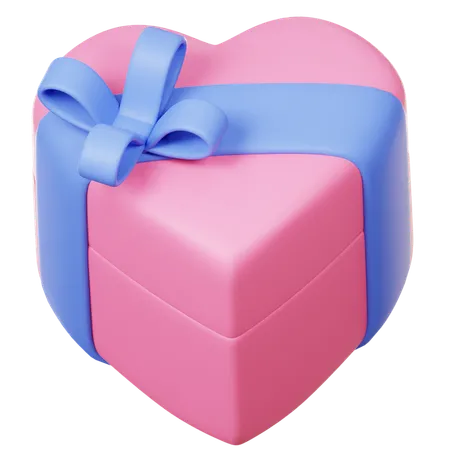 Coffret cadeau d'amour  3D Icon