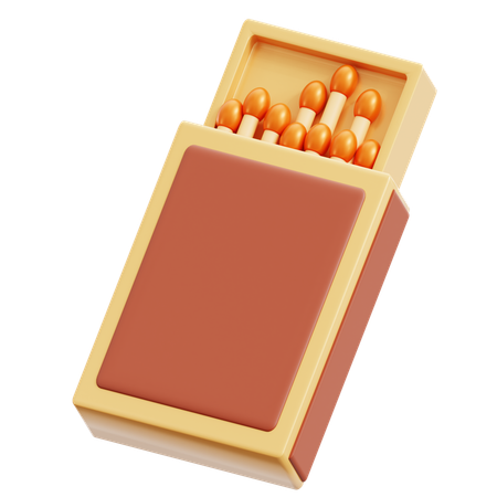Boîte d'allumettes  3D Icon