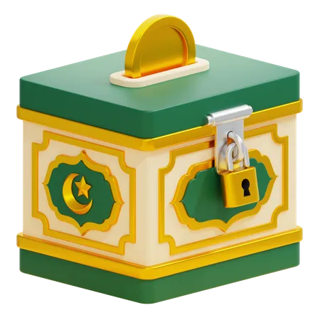 Boîte de charité  3D Icon