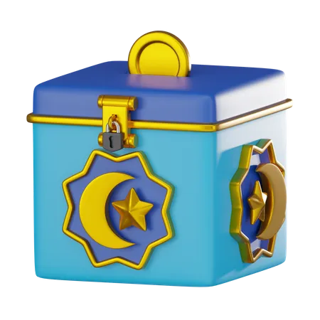 Boîte de charité  3D Icon