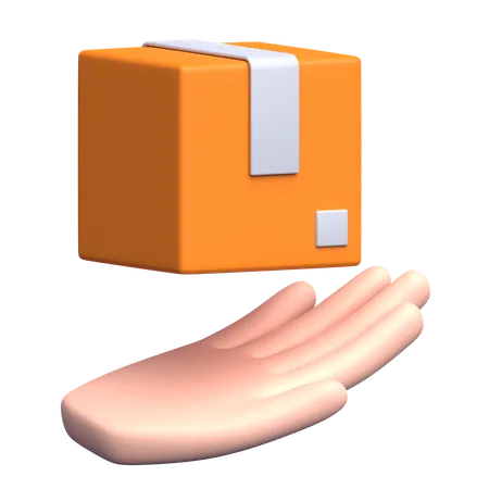 Boîte de livraison  3D Icon