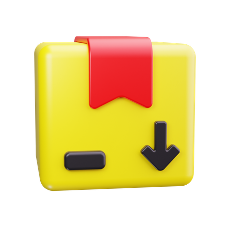 Boîte de livraison  3D Icon