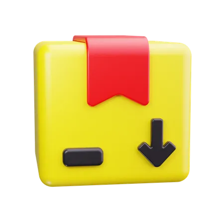 Boîte de livraison  3D Icon