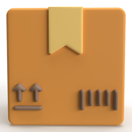 Boîte de livraison  3D Icon