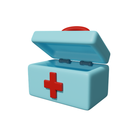 Boîte de premiers secours  3D Icon