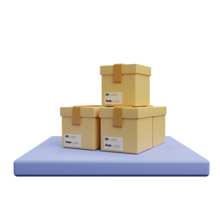 Boîte de rangement  3D Icon