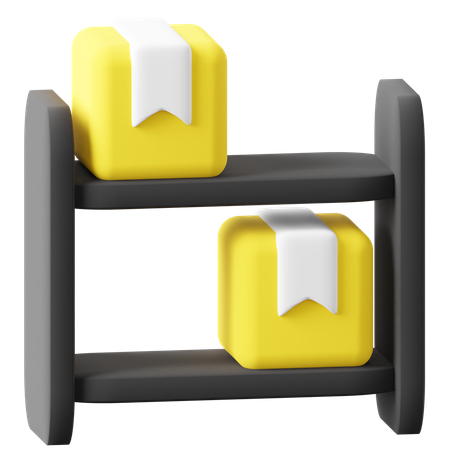 Boîte de rangement  3D Icon