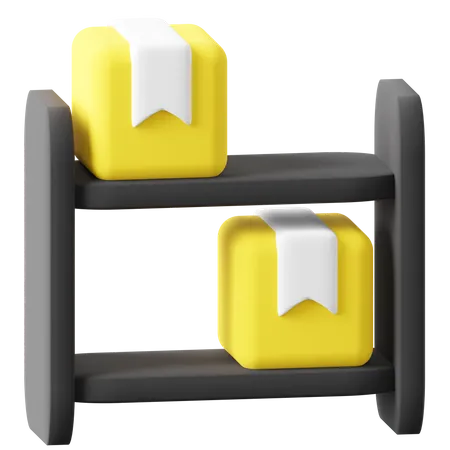Boîte de rangement  3D Icon