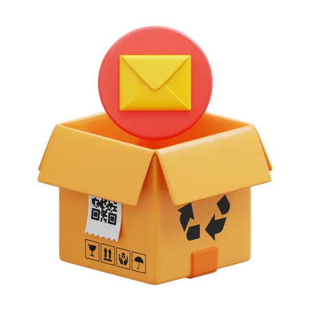 Boîte e-mail  3D Icon