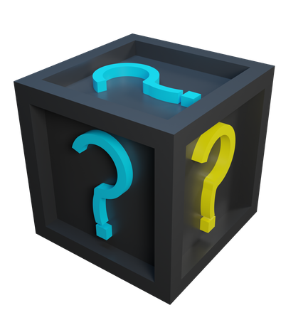 Boîte inconnue  3D Icon