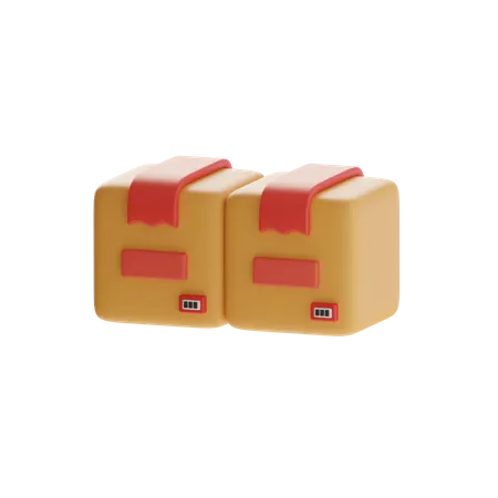 Livraison de la boîte  3D Icon