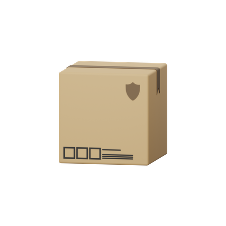 Boîte logistique  3D Icon