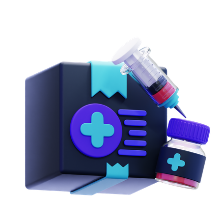 Boîte médicale  3D Icon