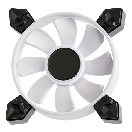 Ventilateur de boîtier  3D Icon