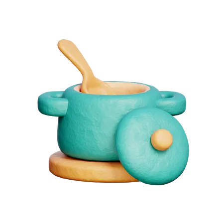 Bol de soupe  3D Icon