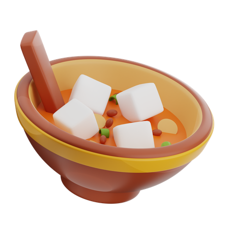 Bol de soupe  3D Icon