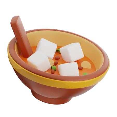 Bol de soupe  3D Icon