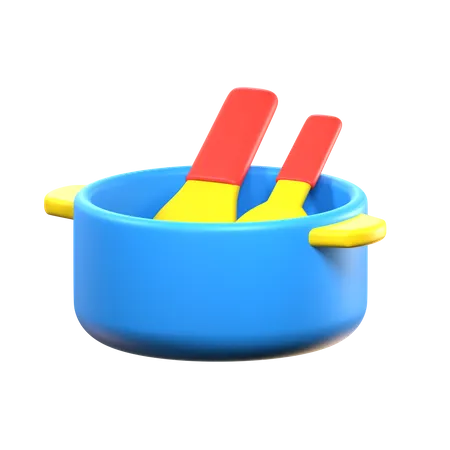 Bol bébé  3D Icon