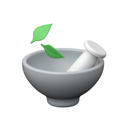 Bol à base de plantes  3D Icon
