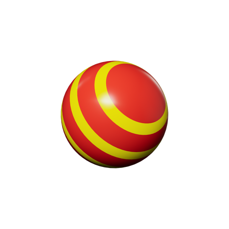 Pelota  3D Icon