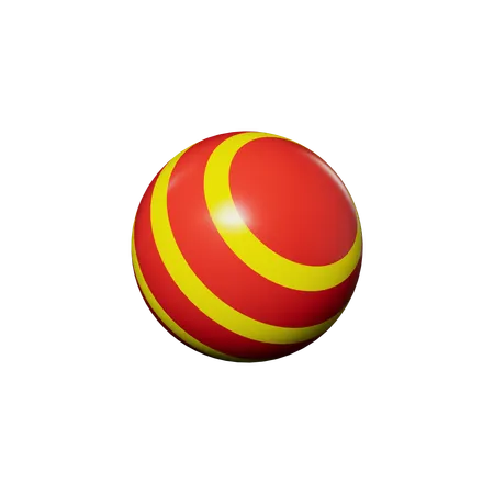 Pelota  3D Icon