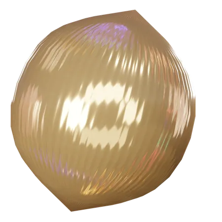 Bola abstracta  3D Icon