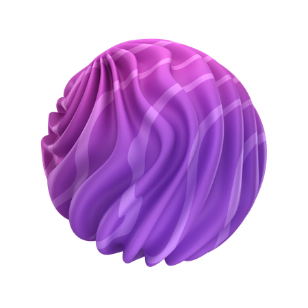 Bola abstracta  3D Icon