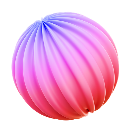 Bola abstrata  3D Icon