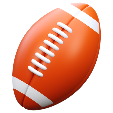 Bola americana  3D Icon