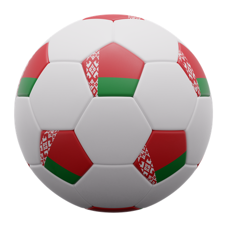 Bola da Bielorrússia  3D Icon